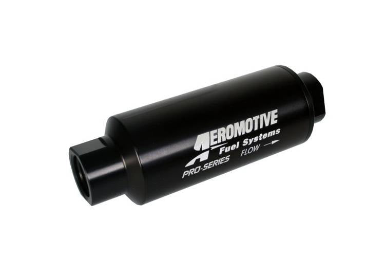 Aeromotive Pro-Series Inline-Kraftstofffilter AN12 10 Mikron Stoffelement