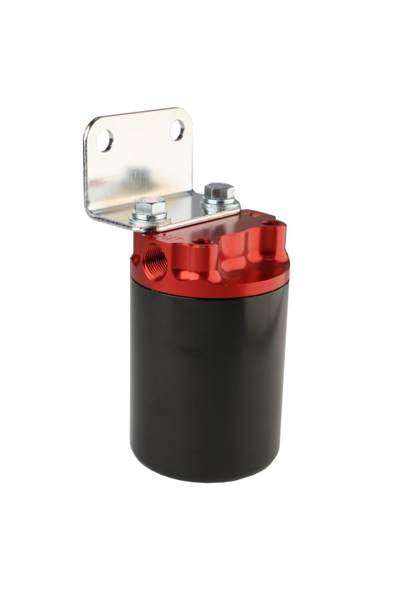 Aeromotive SS Serie Billet Kanister-Stil Kraftstofffilter eloxiertes 10-Mikron-Gewebeelement