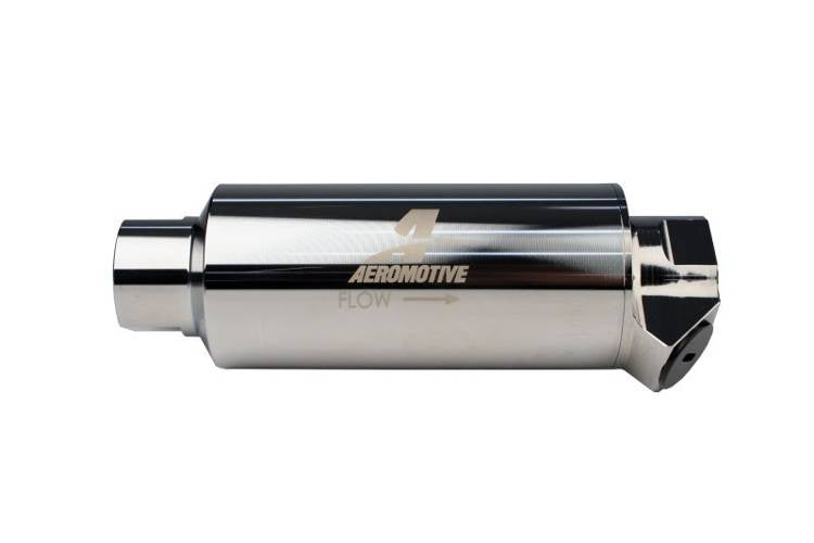 Aeromotive Inline-Filter AN12 / AN08 Doppel-Ausgang