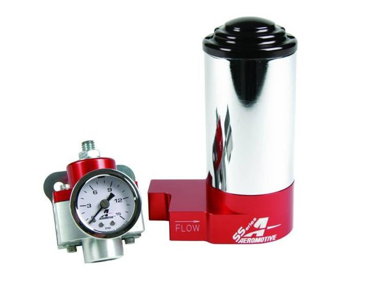 Aeromotive SS Vergaserpumpe Regler-Kit - 3/8in NPT