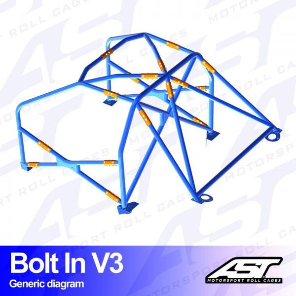 Überrollkäfig VOLVO 245 5-Türer Kombi BOLT IN V3