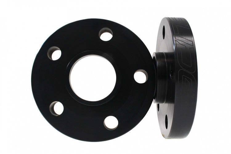 Schwarze Radabstandshalter 15mm 65,1mm 5x108