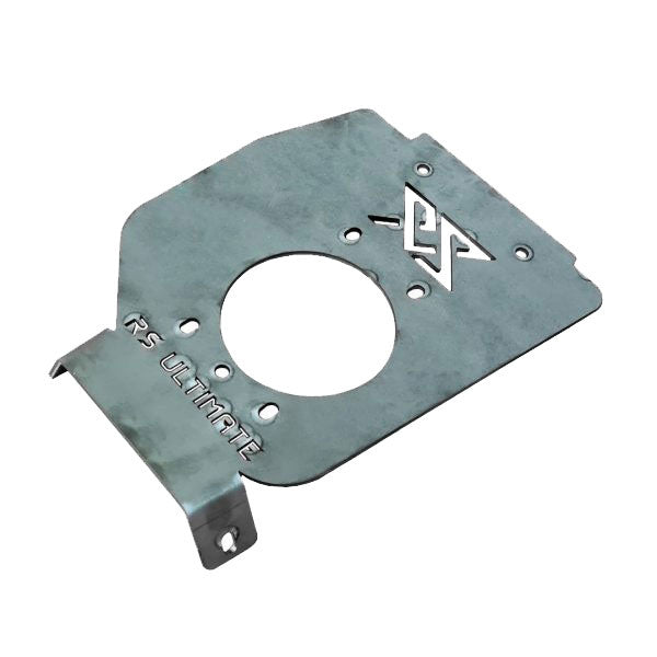 Linke Handbremsen-Basis / -Platte ohne Bohrungen für BMW E36 Tunnel Roh