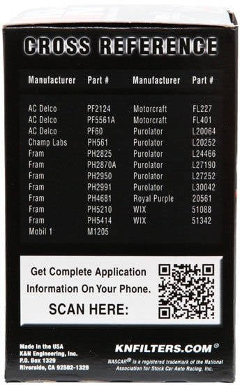 K&N Oil Filter PS-2005