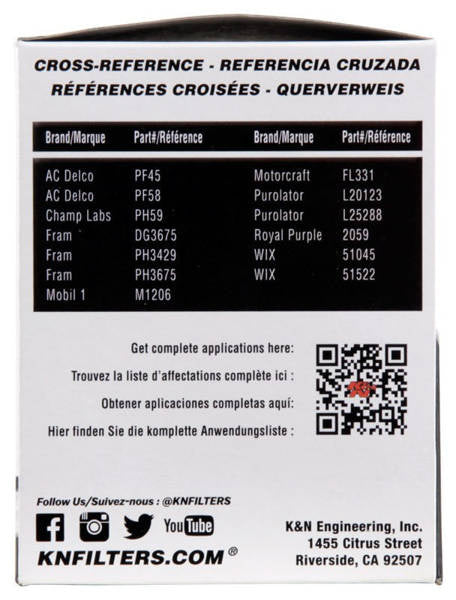 K&N Ölfilter PS-2006