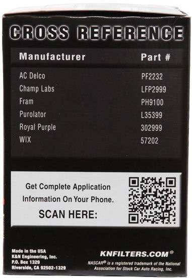 K&N Oil Filter PS-3003