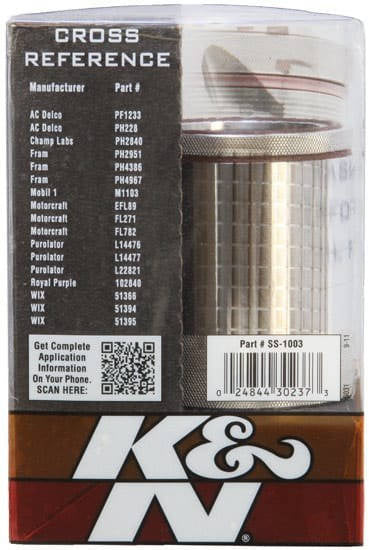 K&N Oil Filter SS-1003
