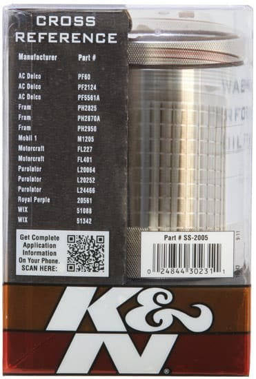 K&N Oil Filter SS-2005