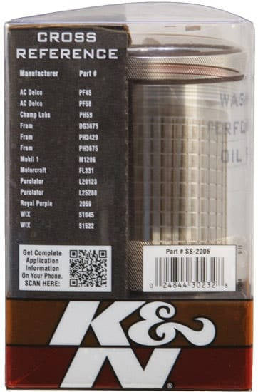 K&N Oil Filter SS-2006