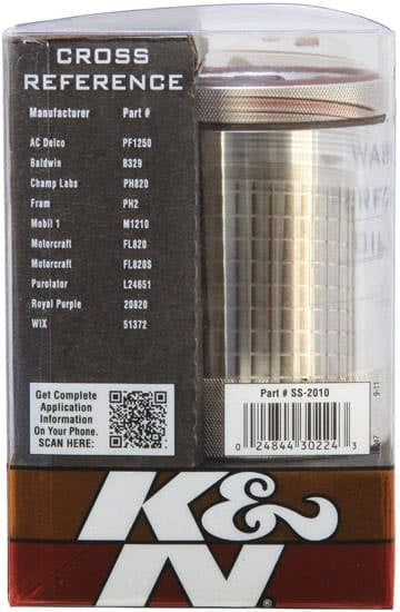 K&N Oil Filter SS-2010
