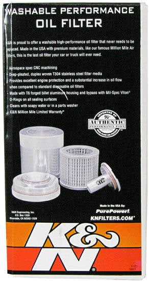 K&N Oil Filter SS-4005
