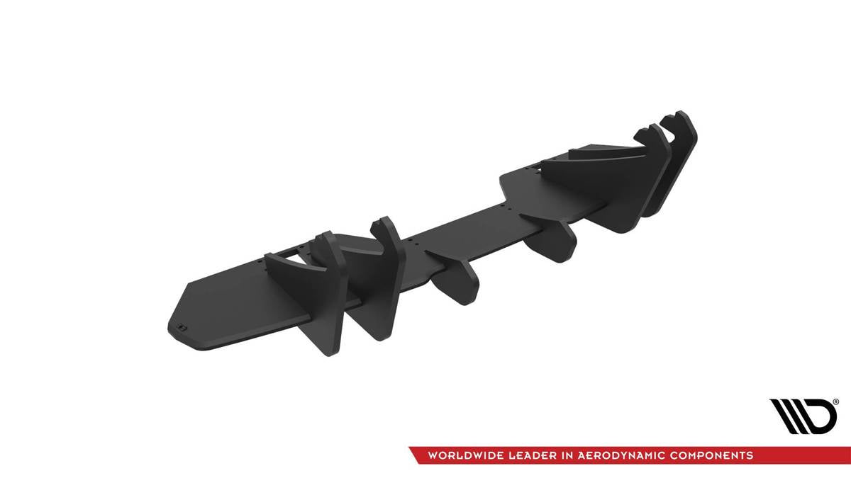 Diffusor Ford Mustang VI GT Facelift Heck Street Pro Schwarz