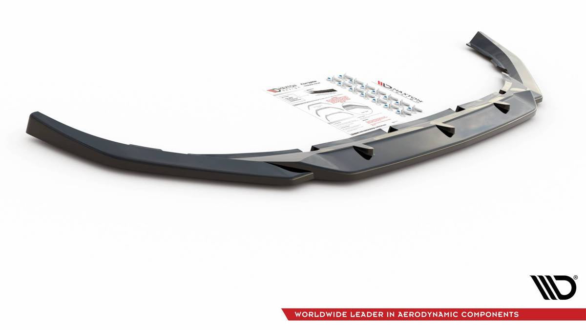 Splitter Volvo S60 III R-Design Front v.2 Gloss Black