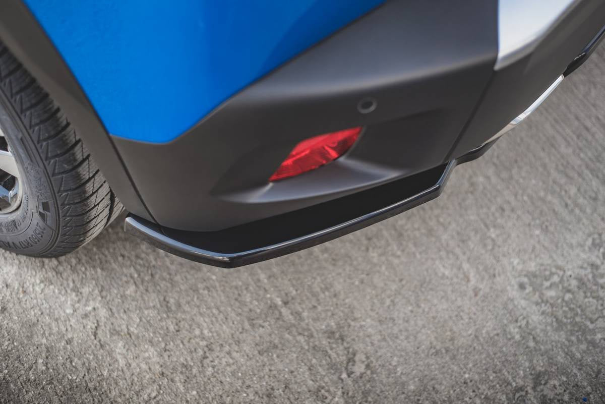 Splitter Peugeot 2008 II - Heckmittelteil mit Diffusor Hochglanz Schwarz