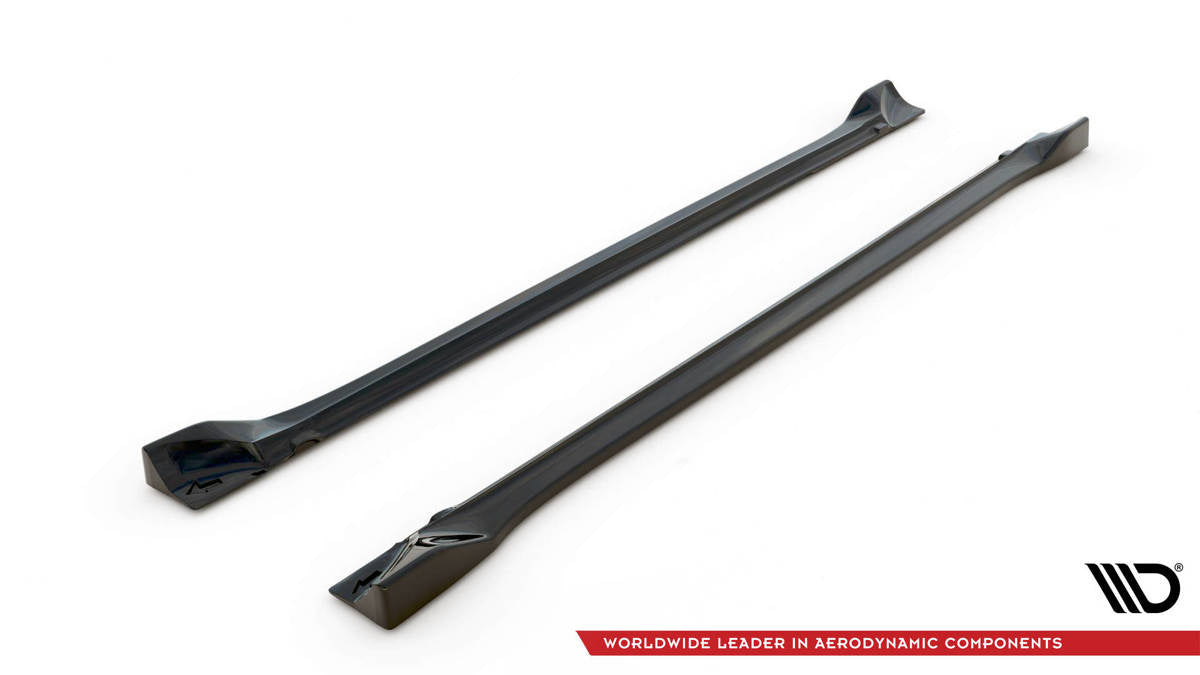 Diffusor Dodge Challenger III SRT Hellcat Seitenschweller Glanzschwarz