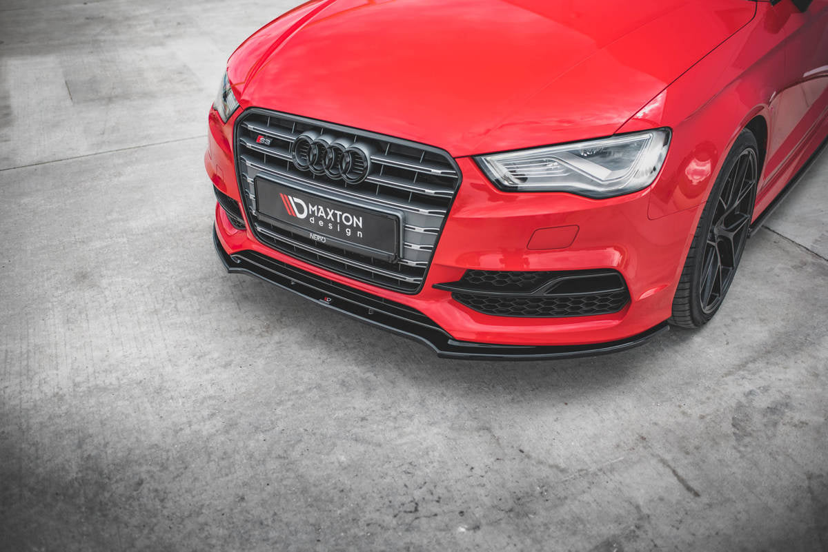 Splitter Audi A3 8V Front v.2 Hochglanz Schwarz