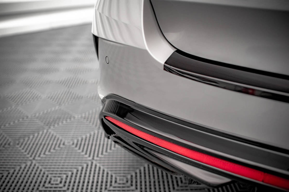 Diffusor Skoda Octavia IV RS Heckschürze Glanz Schwarz
