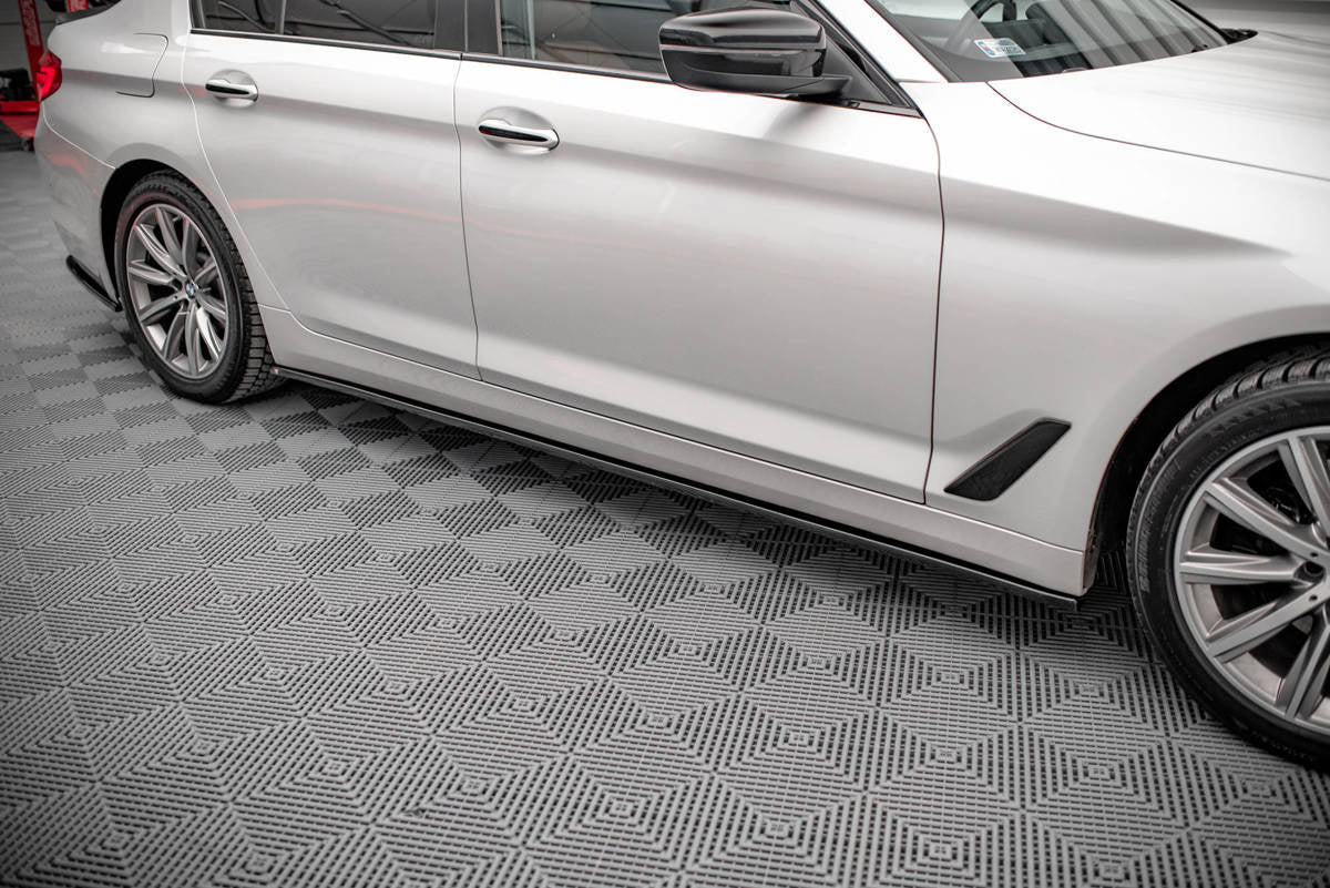 Diffusor BMW 5 G30 Seitenschweller Glanz Schwarz