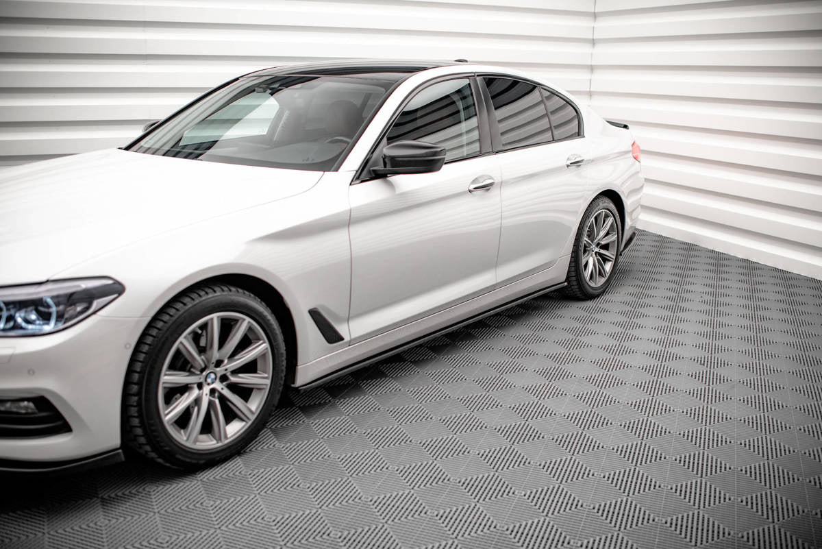 Diffusor BMW 5 G30 Seitenschweller Glanz Schwarz