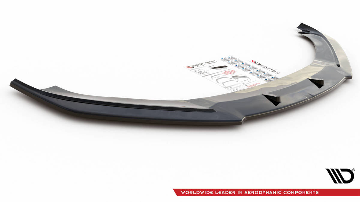 Splitter Tesla Model S Facelift Front v.1 Hochglanz Schwarz