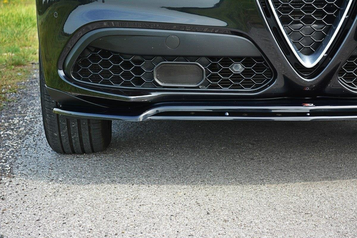 Splitter Alfa Romeo Stelvio Front v.2 Hochglanz Schwarz