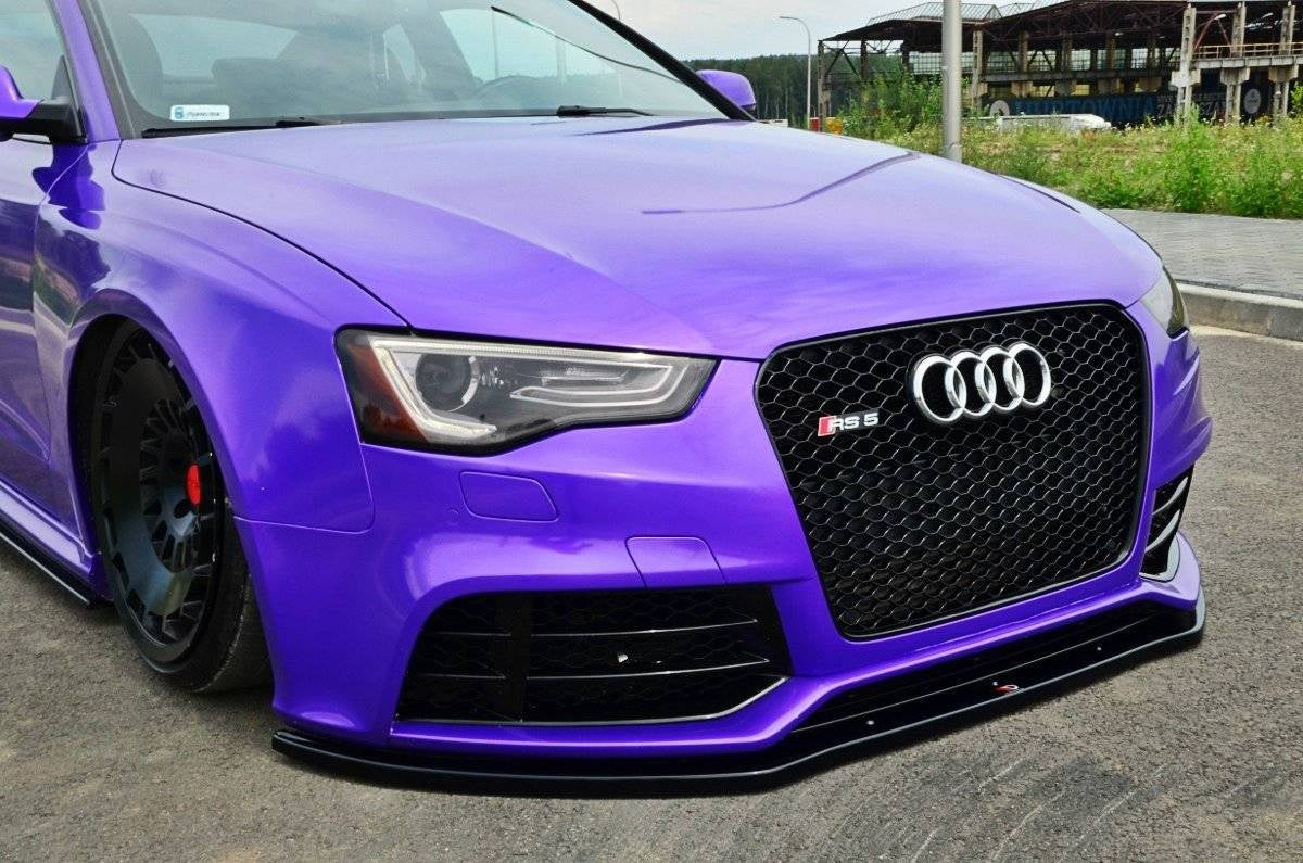 Splitter Audi RS5 8T Front Gloss Black