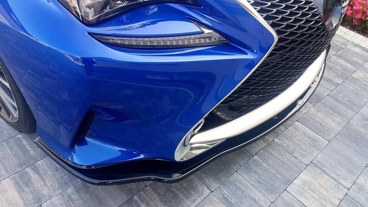 Splitter Lexus RC Front v.2 Hochglanz Schwarz