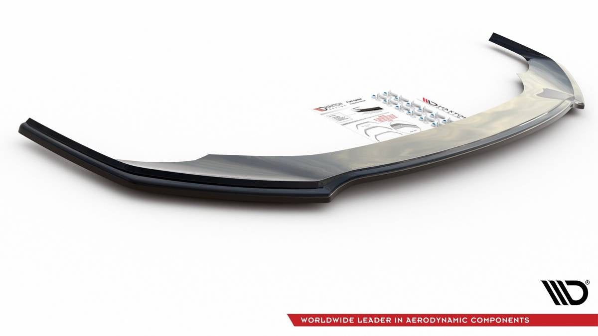 Splitter Audi A7 C8 S-Line Front v.1 Hochglanz Schwarz