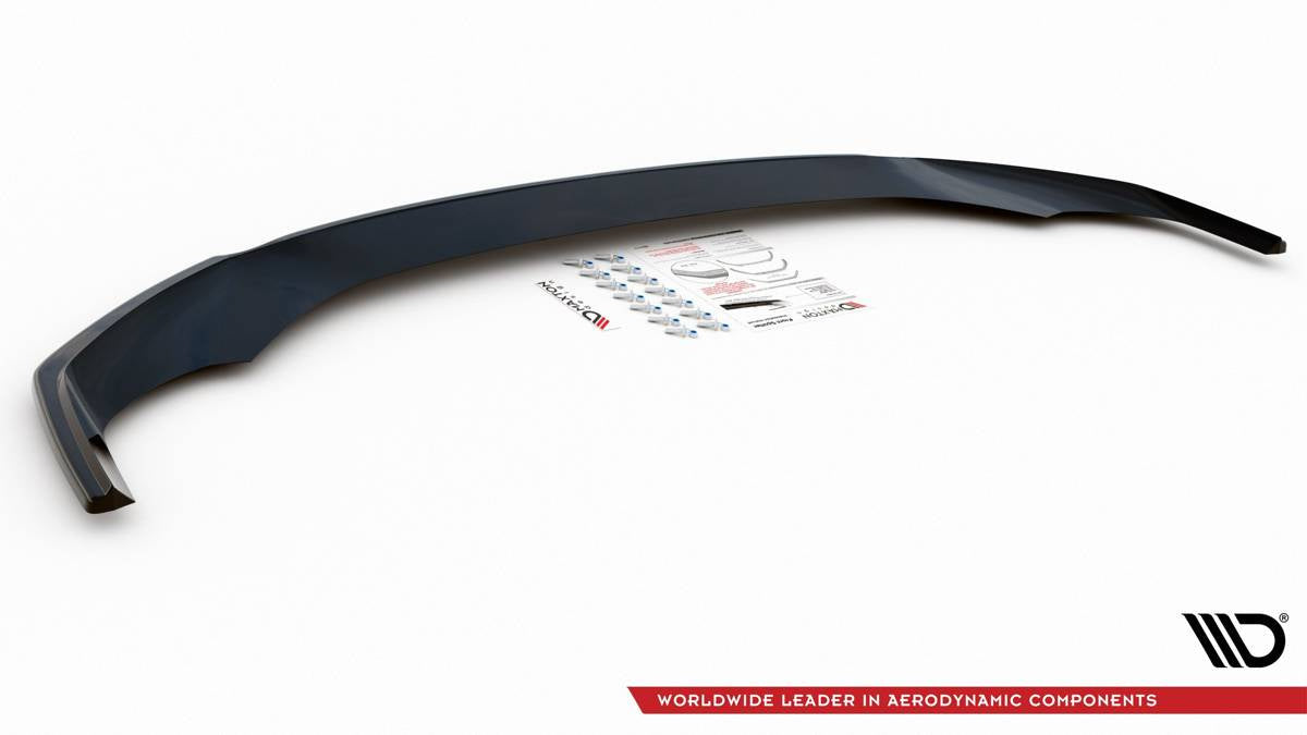 Splitter Audi A7 C8 S-Line Front v.1 Hochglanz Schwarz