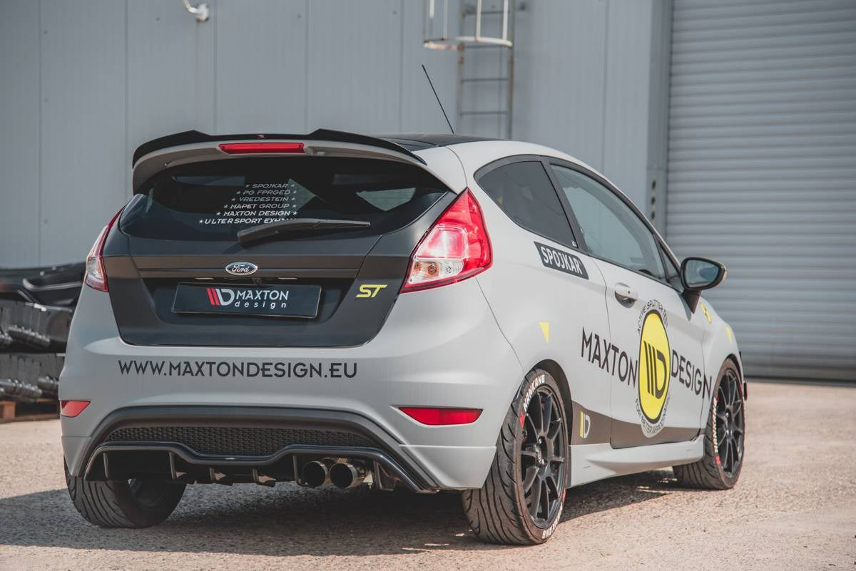 Spoilerkappe Ford Fiesta VII Facelift ST Hochglanz Schwarz
