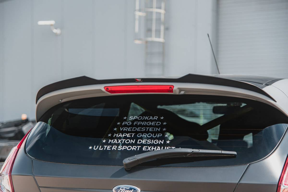 Spoilerkappe Ford Fiesta VII Facelift ST Hochglanz Schwarz