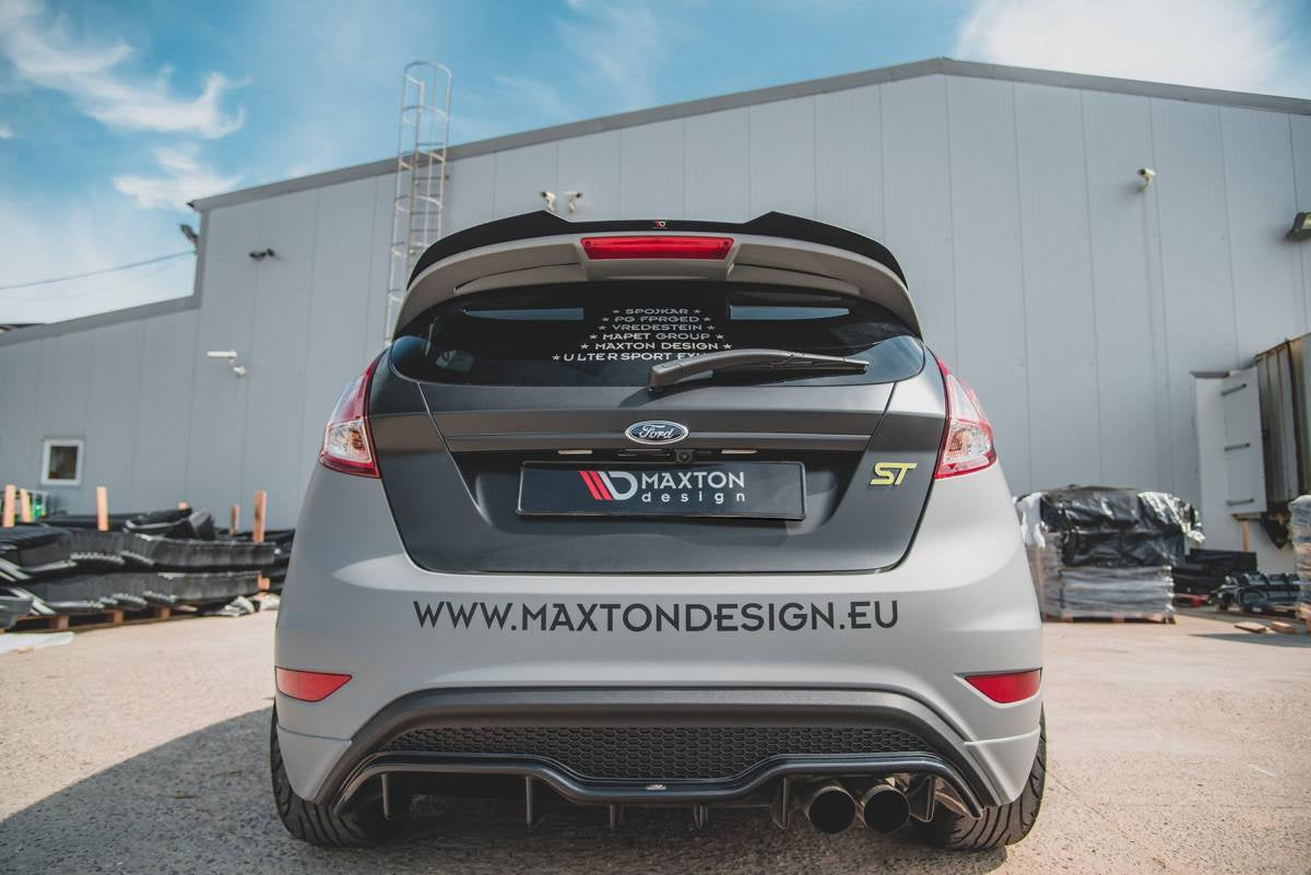 Spoilerkappe Ford Fiesta VII Facelift ST Hochglanz Schwarz