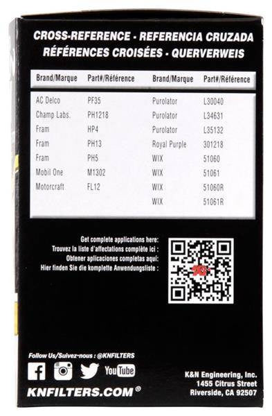 K&N Oil FilterHP-3002
