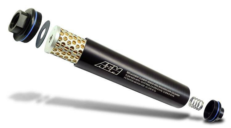 AEM Kraftstofffilter 25-201BK 7UM AN10