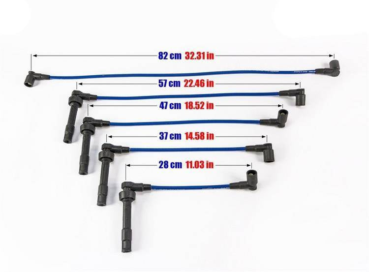 PowerTEC Zündkabel BMW M3 E30 2.3L 86-92 ROT