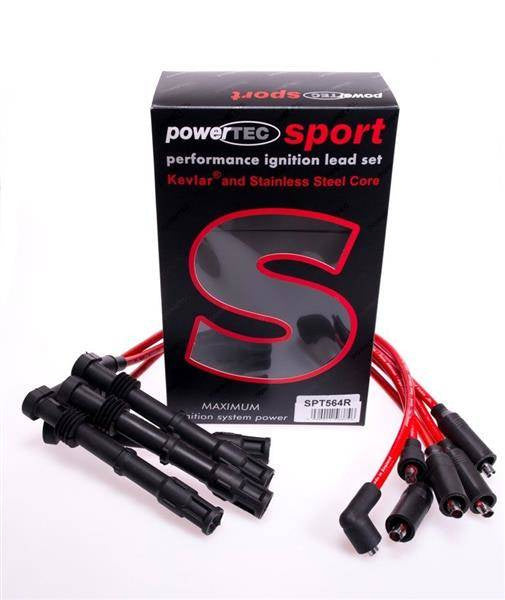 PowerTEC Zündkabel FORD ESCORT MK6 SIERRA 2.0L COSWORTH 90-95 ROT