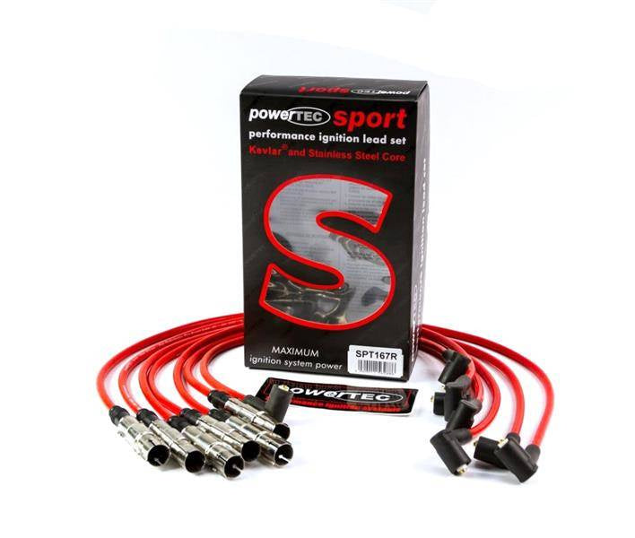 PowerTEC Zündkabel FORD GALAXY SEAT ALHAMBRA VW GOLF V6 88-00 ROT