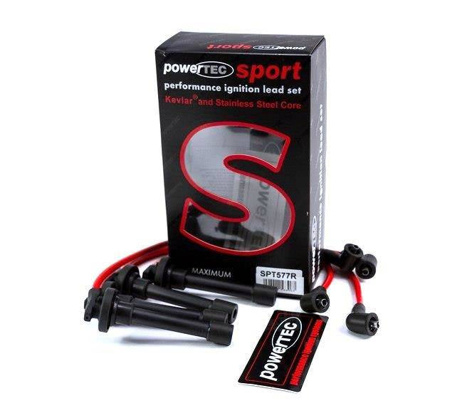 PowerTEC Zündkabel HONDA CIVIC III-V CONCERTO 87-01 ROT