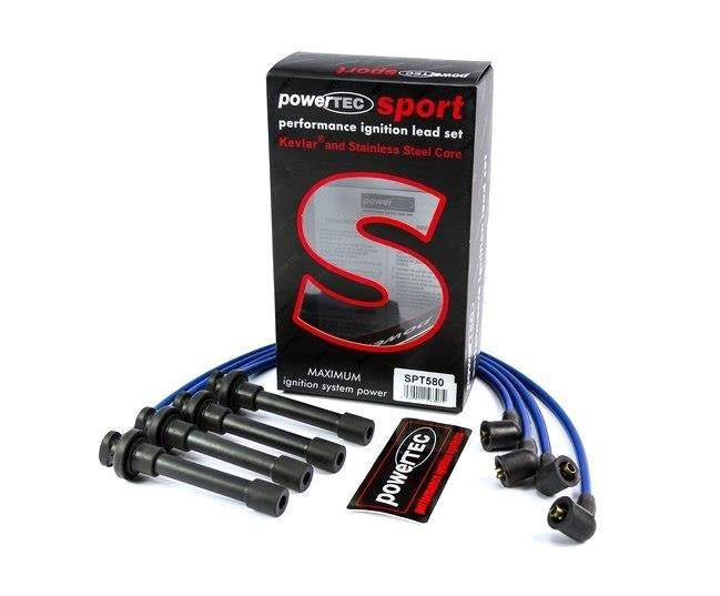 PowerTEC Zündkabel HONDA CRX CIVIC LOGO 92-02 ROT