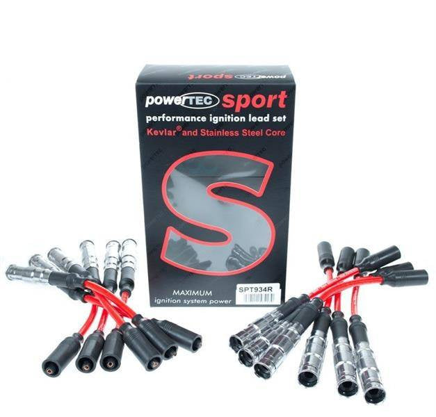 PowerTEC Zündkabel MERCEDES-BENZ C E G ML S 240 280 320 97-09 ROT