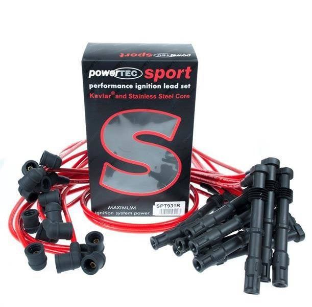 PowerTEC Zündkabel MERCEDES-BENZ S600 SL600 6.0 V12 91-93 ROT