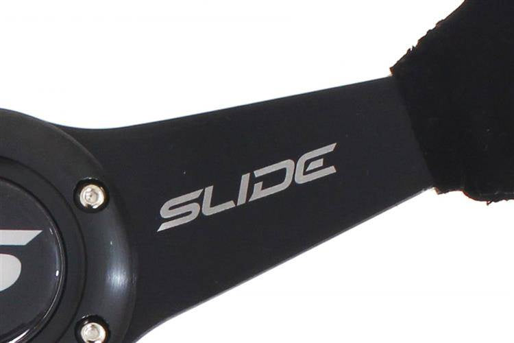 Steering wheel SLIDE 350mm offset:20mm Suede Yellow