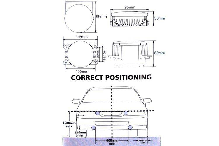 LED daylight lamp universal halogen