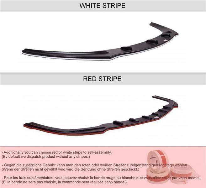 Splitter Audi A4 B9 S-Line Rear Central