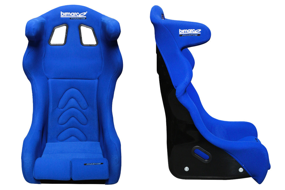 Racing Seat Bimarco Phantom Welur Blue FIA