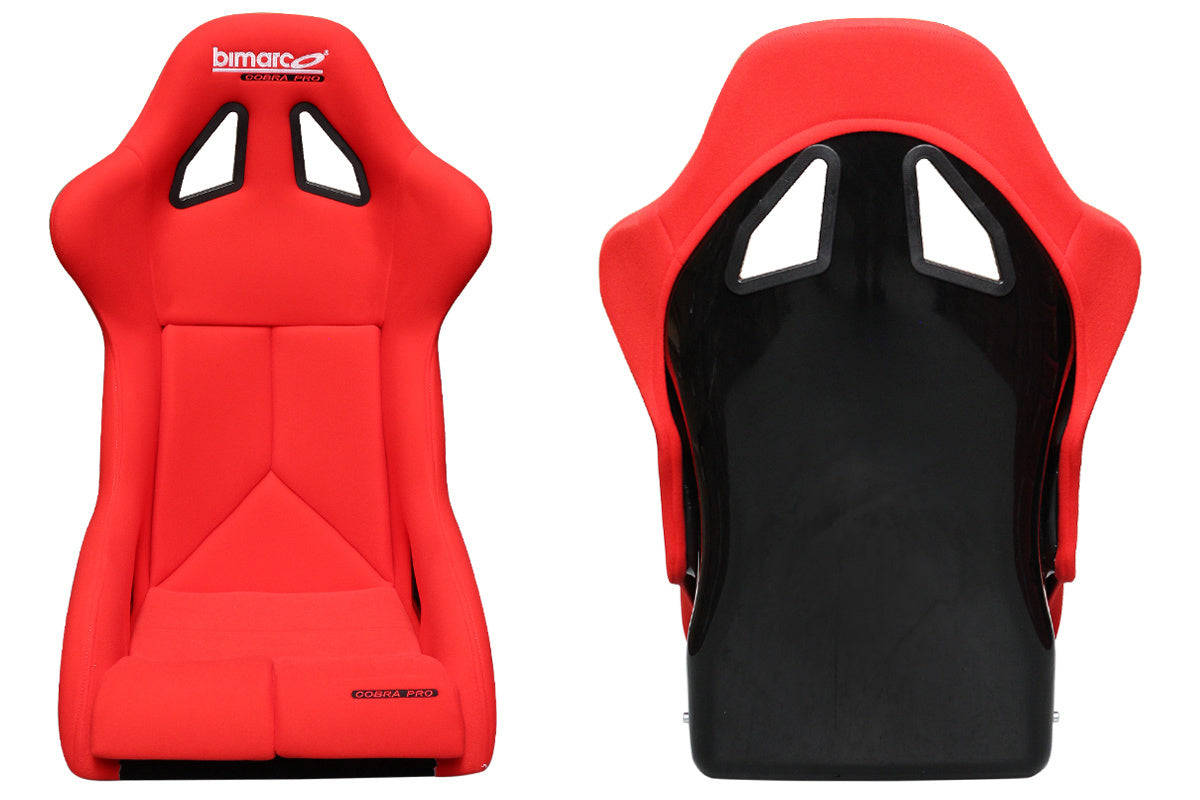 Rennsitz Bimarco Cobra PRO Velours Rot FIA