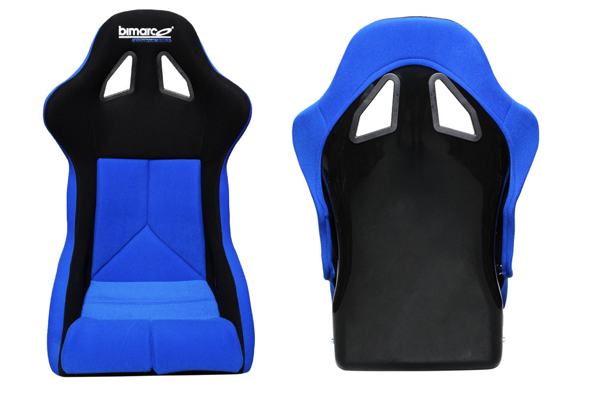 Racing Seat Bimarco Cobra PRO Welur Blue-Black FIA