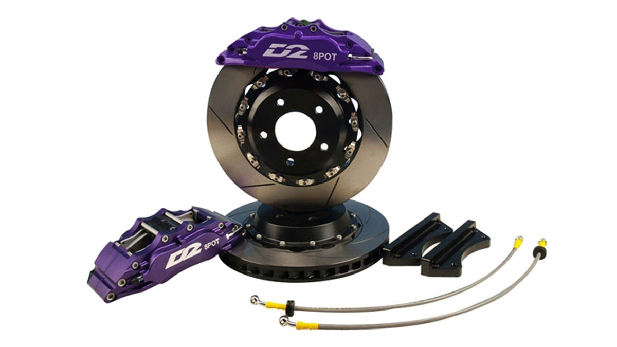 6 Piston Front Big Brake Kit Floating 380x32 D2