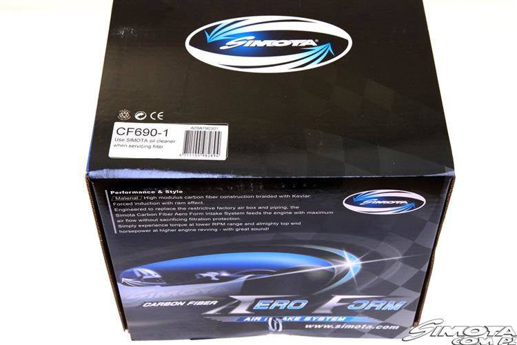 Simota Carbon Fiber Aero Form Peugeot 206 RC 2.0 L4 DOHC 16V 03+ CF690-1
