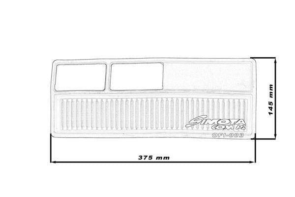 Simota Panelfilter OFI003 375x145mm